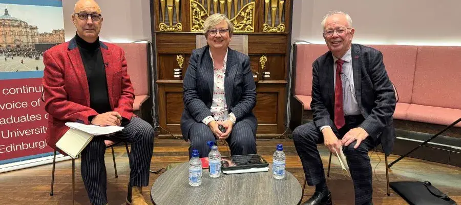 Rector, Simon Fanshawe, Joanna Cherry KC and Lord Wallace of Tankerness