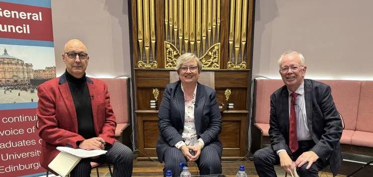Lord Wallace ' In Conversation' with Joanna Cherry and Simon Fanshawe. October 2025.